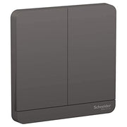 مفتاح Schneider Electric AvatarOn ثنائي الاتجاه 16 أمبير 250 فولت - ذهبي معدني / أبيض / ذهبي خمري / رمادي غامق / خشبي غامق E8332L2 (قطعة واحدة / عبوة من 3 / عبوة من 5)